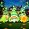 6 FT St Patricks Day Inflatables Outdoor Decorations Inflatable Gnome Leprechauns Blow Up Yard Decor Saint Patrick's Decorations for Yard Holiday Party Garden Lawn